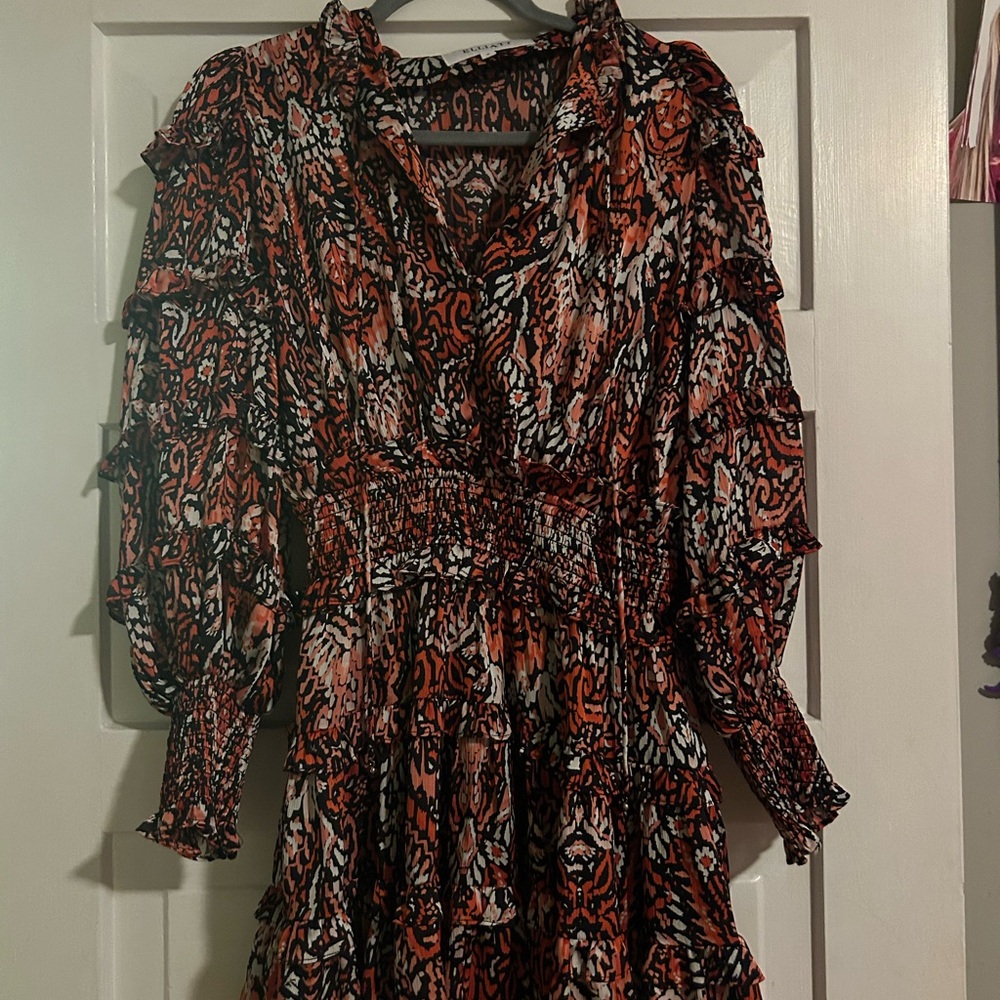 Women's Multicolor Patterned Dress